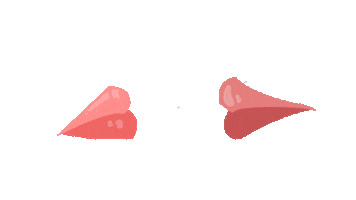 sticker kiss by BuzzFeed Animation