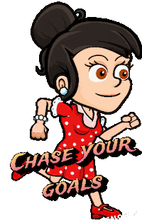 Girl Achieve Sticker by REALOPOLY