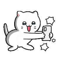 Cat Kitten Sticker by Olso