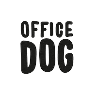 Dog Office Sticker