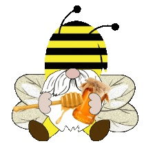 Bumble Bee Honey Sticker