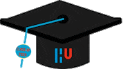 Hat Graduation Sticker by Creative Business HU