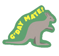 kangaroo Sticker by WESTMORLAND