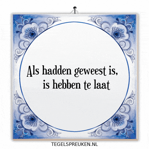 Hoop Nl GIF by Tegelspreuken.nl