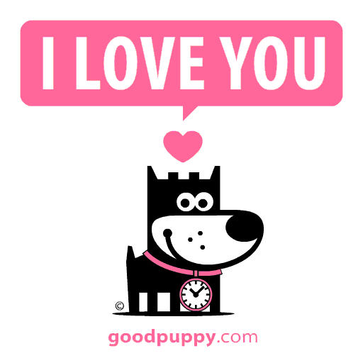 I Love You Friendship GIF by GOOD PUPPY