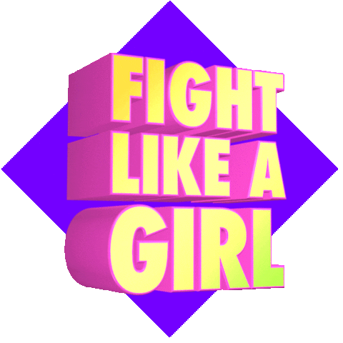 Fight Like A Girl Sticker by ATTN: