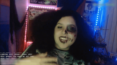 Right Now Halloween GIF