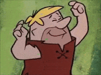 Barney Rubble Dancing GIF