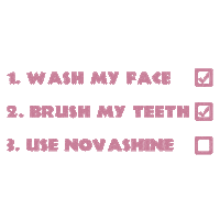 pink morning Sticker by Novashine