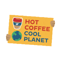 bethechange hotcoffee Sticker by KeepCup
