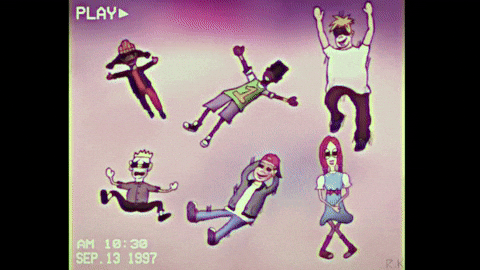Animation Sky GIF by R.K