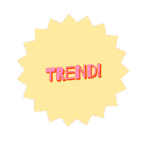 Trend Sticker by Poespas