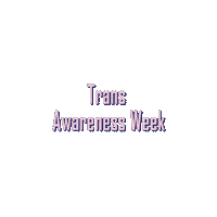 Trans Awareness Week Sticker by NYU Office of Global Inclusion