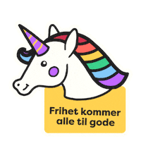 Rainbow Love Sticker by Bergen Pride