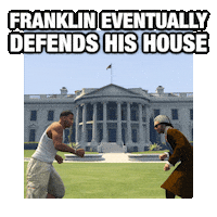 White House Gta Sticker