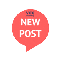 New Post Sticker by Vox Academy