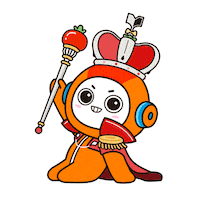 Happy Queen Sticker by 콴다(QANDA)