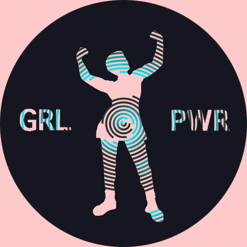 lalavralarva giphyupload feminism girlpower grlpwr GIF