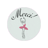 Dancer Thank You Sticker by Attitude Dance & Active Wear