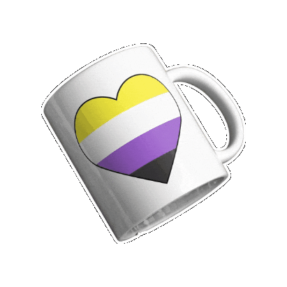 Trans Non Binary Sticker by ChangeForChange
