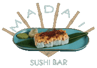 madaisushibargr bar sushi glyfada madai Sticker