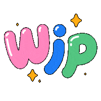 Wip Sticker by WEBTOON CANVAS