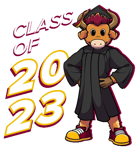 Graduation Class Of 2023 Sticker by CSU Dominguez Hills