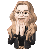 Girl Hello Sticker