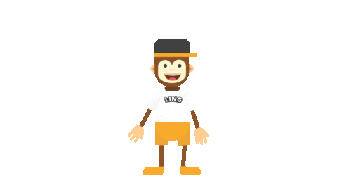 lingapp giphyupload hello hi good morning Sticker