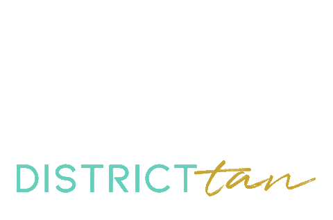 districttan giphyupload glowing kansas city spray tan Sticker