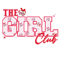 The Girls Club Logo Sticker by LITTLE SHARK AND CO.