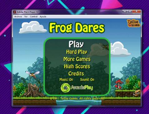 downloadhoy giphygifmaker descargar juego frog dares GIF