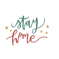koidesk stars home aesthetic coronavirus Sticker