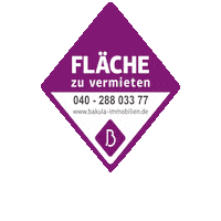 BakulaImmobilien hamburg immobilienmakler bakula lilaraute Sticker