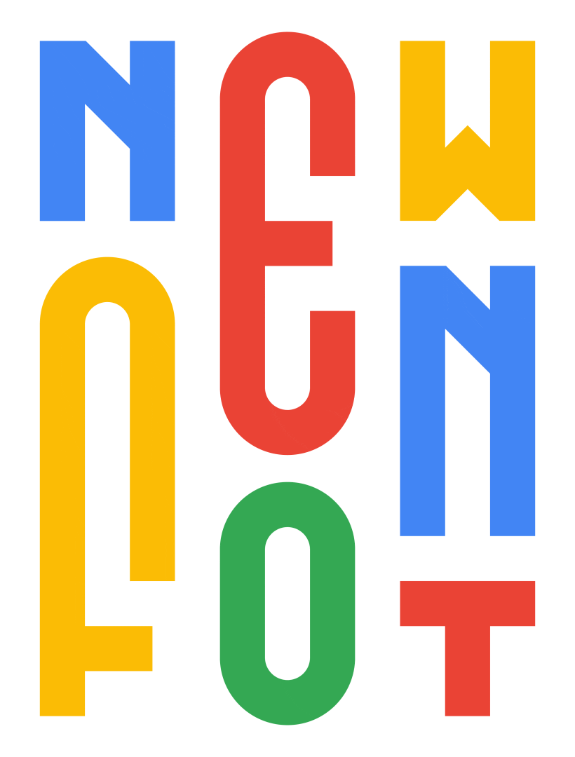 Typography Type Sticker