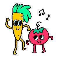 Happy Dance Sticker by Alabaster Pizzo