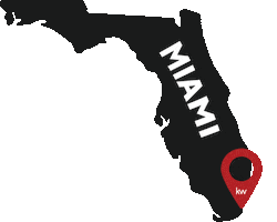 Keller Williams Miami Sticker by Peter Ortega Realtor