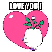 I Love You Hug Sticker by Magic Eden