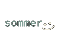 Sommer Smile Sticker