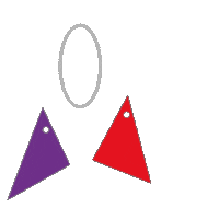 Stellen_uk stellen stellenuk bouncy castle earrings mix and match earrings Sticker