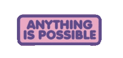 Anything Is Possible Faith Sticker by Veggie_Lea