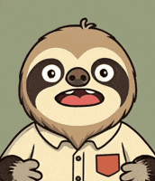 Alarm Im So Scared GIF by Slothana