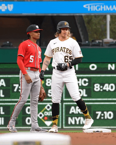 Celebrate Black And Gold GIF by Pittsburgh Pirates