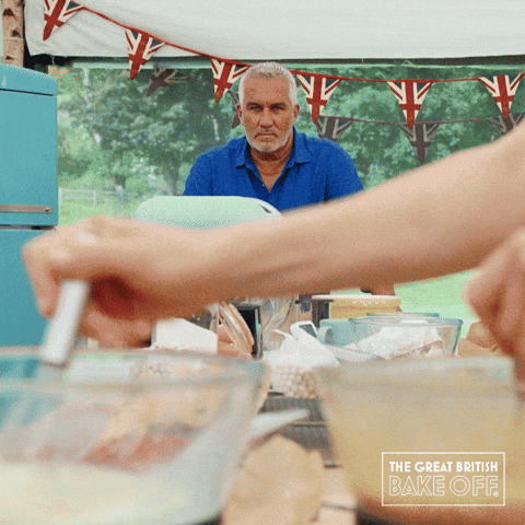 Cake Baking GIF by The Great British Bake Off