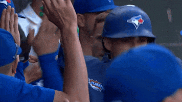 Home Run Celebration GIF by Toronto Blue Jays