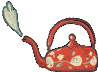 Tea Time Sticker by Marianna