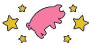 Pig Food Truck Sticker by rhetttalbert