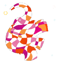 AndersenPress pride elmer elmer the elephant elmer pride Sticker