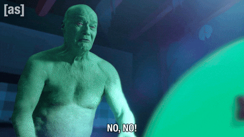 Scream No GIF by Adult Swim
