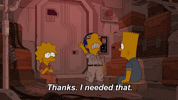 Calm Down Lisa Simpson GIF by The Simpsons